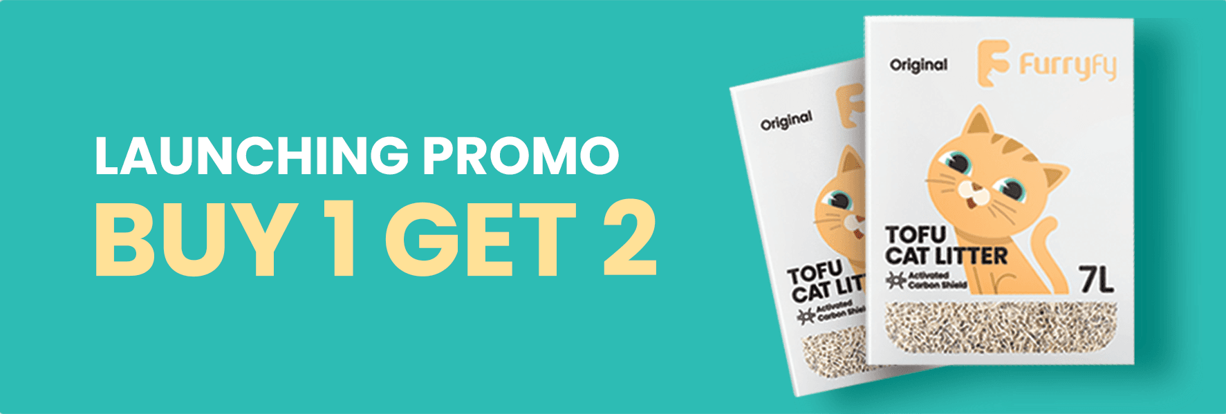 Launching Promo Buy 1 Get 2